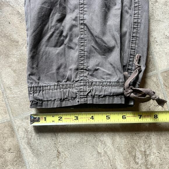Vtg Y2K SO Wear It Declare It Cargo Capri Pants Low Rise Grunge Skater Outdoor - Picture 8 of 8